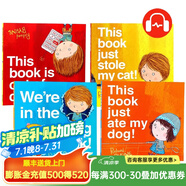 牛津精品繪本4冊(cè) 這本書偷了我的貓/這本書失控了 英文原版繪本 We're in the Wrong Book 兒童英語(yǔ)啟蒙平裝圖畫書牛津大學(xué)出版 兒童創(chuàng)意繪本4冊(cè)