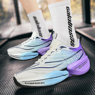 李寧1990氣墊碳板跑鞋男款秋季學(xué)生運(yùn)動(dòng)鞋 李寧LINING璀璨藍(lán)星-赤兔8pro 超臨界科技 40