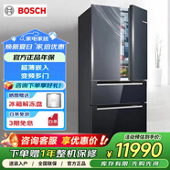 博世462升多門家用超薄嵌入式變頻四開門M7冰箱KFF72AA50C 活氧除菌零度維他保鮮 一級能效