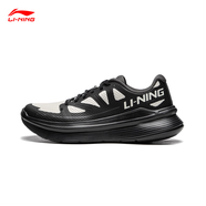 李寧凌越丨跑步鞋網(wǎng)面透氣男2024秋季柔軟百搭休閑減震慢跑鞋ARSU097 黑色-5 39