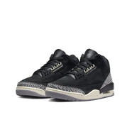 耐克（NIKE）AirJordan3AJ3情人節(jié)限定嫩粉色女子中幫HJ0178-600 CK9246-001黑色 41