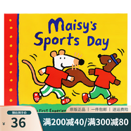 英文原版 Maisy 小鼠波波 趣味圖畫(huà)故事 寶寶親子讀物 兒童啟蒙認知繪本 Lucy Cousins 綠山墻 Maisys Sports Day 運動(dòng)日