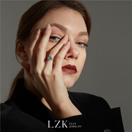 LZK不規則紋理褶皺純銀戒指女小眾設計高級感鑲鉆食指戒指環(huán) 關(guān)注店鋪加購寶貝下單備注送贈品