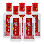 瀘州老窖六年陳頭曲柔雅42度50ml濃香型小酒 52度 100mL 5瓶 頭曲小酒
