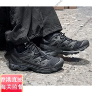 薩洛蒙（Salomon）XT-6 黑色復(fù)古越野機能戶外運動休閑跑鞋417413官方旗艦正品 黑武士417413 (正品) 40.5