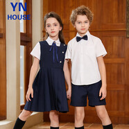 衣諾坊女童新品連衣裙套裝六一演出服幼兒園園服校服畢業(yè)兒童班服小學(xué)生