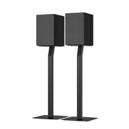 艾特銘客（AbramTek）X60MKII發(fā)燒HIFI音響家庭有源書架式2.0立體聲藍(lán)牙音箱 黑 落地支架套餐黑