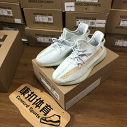 阿迪達斯 （adidas） Yeezy 350V2 椰子350 亞洲歐洲限定海鹽白灰橙鏤空 EG7491 亞洲限定現(xiàn)貨秒發(fā) EG7491 38.5 偏小保障