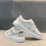 香港專(zhuān)柜代購2025新款夏季男鞋網(wǎng)布面輕便男板鞋休閑鞋低幫小白鞋 單層 白色 38 皮鞋碼數