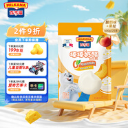 百吉福（MILKANA） 棒棒奶酪兒童低溫奶酪棒 酸奶味+黃桃椰果果粒 500g/25支裝 