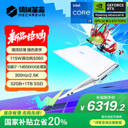 機械革命極光X 潮玩版 酷睿i7HX 游戲本筆記本電腦(i7-14650HX 32G 1T RTX5060 2.5K屏 300Hz 白)
