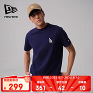 NEW ERA紐亦華MLB短袖男女同款夏季短袖T恤情侶NY百搭圓領14179173-S