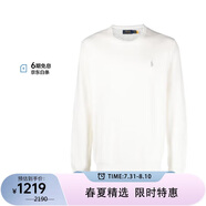 Polo Ralph Lauren男士休閑圓領(lǐng)長(cháng)袖T恤衛衣710918163504白色 S