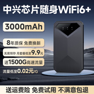 疆訊隨身wifi6【送1500G】支持5G 4G設(shè)備免插卡移動隨行無限便攜式無線網(wǎng)卡全國通用流量2025款路由器 新款【無需預(yù)存】【增強(qiáng)版wifi6+】【中興芯片】 2025款適用中興聯(lián)想華為等設(shè)備