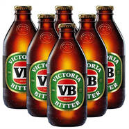 維多利亞澳大利亞進(jìn)口Victoria Bitter維多利亞(VB)苦啤酒375ml*4/6/8瓶裝 VB苦啤375ml*4瓶