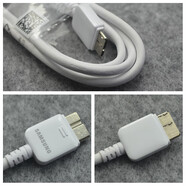 三星（SAMSUNG）適用于三星N9008原裝手機(jī)后蓋N9009皮紋后殼N9006電池蓋外殼 三星Note3通用原裝數(shù)據(jù)線.1米長