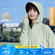 STAR DIARY 星空日記防曬衣女春夏涼感防紫外線(xiàn)新款冰絲薄款黑膠帽檐戶(hù)外防曬服
