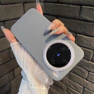 笑源軟糯糖果色適用vivo x200S手機殼x200Ultra果凍液態(tài)硅膠x200Promini奶藍色ins簡(jiǎn)約x100s親膚感Pro 果凍[煙灰色]軟糯親膚不發(fā)黃 vivoS20