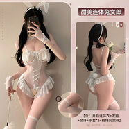 曼煙情趣內(nèi)衣性感兔女制服裝約會戰(zhàn)袍激情睡衣服大碼套裝0188 甜美兔女+長筒襪 均碼建議體重80-120斤