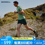 Merrell戶外越野跑鞋VAST SKY長空男女防滑耐磨輕量跑山越野鞋MR05綠39