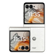 摩托羅拉moto razr 50 第五代折疊屏 3.6英寸大外屏 IPX8抗水 60萬次折疊認(rèn)證 5GAI手機(jī) 白色戀人8+256GB