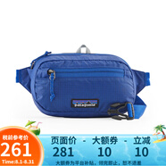 巴塔哥尼亞（Patagonia）巴塔 跑步防潑水戶(hù)外腰包1L抗撕裂49447 PGEB-通道藍 均碼
