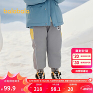 巴拉巴拉童裝兒童羽絨褲男童女童加厚褲子2024冬裝長褲束腳褲208424108231
