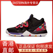 耐克（NIKE）Kyrie5CNY歐文5中國拼接休閑低幫兒童籃球鞋黑色中小童 11C