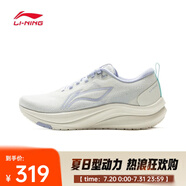 李寧（LI-NING）2025年女子赤兔8跑步鞋 ARPV004-1 35