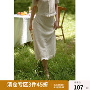 獨(dú)束大碼女裝氣質(zhì)設(shè)計(jì)感蕾絲度假風(fēng)法式兩件套裙子夏新款時(shí)尚套裝女 半身裙 2XL