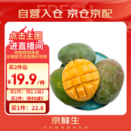 京鮮生 樹(shù)上熟 即食凱特芒果 3斤嘗鮮裝 2顆 生鮮水果