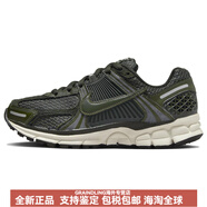 耐克（NIKE）AirZoomVomero5黑綠色女士休閑跑步鞋緩震運(yùn)動(dòng)舒適透氣長跑鞋 黑綠色 37.5