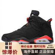 耐克AIR  AJ6 喬6黑紅高幫 19復刻 籃球鞋 6384664-060 女384665-060現(xiàn)貨 38