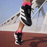 阿迪達斯（adidas）ADIZERO BK跑鞋男鞋女鞋 秋季新款  輕便緩震透氣回彈競速運動(dòng)鞋 JP6528/黑色/白/深灰/主推 37