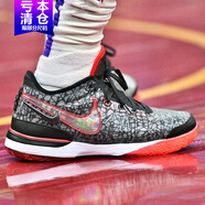 耐克（NIKE）籃球鞋男鞋夏季休閑鞋Zoom LeBron詹姆斯20實(shí)戰緩震運動(dòng)鞋 DR8788-001黑紅 43