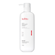 索芙特（softto）洗發(fā)水蓬松柔亮發(fā)絲滋潤洗頭水持久留香洗頭膏男女士通用 多效羽感頭皮洗發(fā)水500g