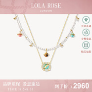 LOLA ROSE羅拉玫瑰日心說珍珠項(xiàng)鏈女鎖骨鏈生日禮物節(jié)日禮物送女友 歐泊星球項(xiàng)鏈+珍珠項(xiàng)鏈套裝