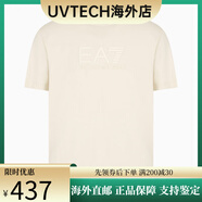 阿瑪尼（Emporio Armani）EA7 男士時(shí)尚休閑圓領(lǐng)短袖T恤 杏色 U1079 XS