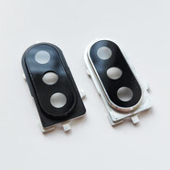 山頭林村適用 小米8后蓋玻璃透明探索版米八手機后殼屏幕指紋電池蓋 小米8攝像頭鏡框+鏡面 小米8鋼化玻璃后蓋