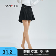 三福 女褲襪單條裝 淑女易搭收腹提臀不易下滑連腳絲襪823295 膚色 均碼