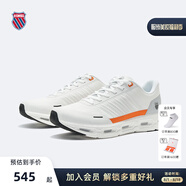 蓋世威（K·SWISS）運動鞋男鞋夏季網(wǎng)面透氣新款時尚舒適減震運動休閑鞋跑鞋9277 100溫布爾登白 41