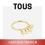 TOUS禮物  桃絲熊COOLJOY戒指925銀鍍金氣質(zhì)指環(huán)女情侶禮物疊戴 12