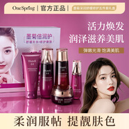 一枝春墨菊巨補水五件套舒緩補水滋潤保濕修復嫩膚控油面部護膚品套裝 一枝春墨菊護膚五件套 2套