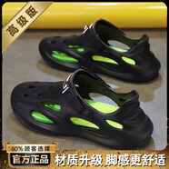 回力瑞漂流洞洞鞋男款夏季外穿青少年防滑防臭開車拖鞋涉水溯溪沙灘涼鞋 黑色款 單層 41 現(xiàn)貨速發(fā)
