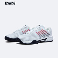 蓋世威（K·SWISS）兒童網(wǎng)球鞋男女童青少年運(yùn)動鞋防滑HYPERCOURT EXPRESS 2 白/紅/黑84715-141 39
