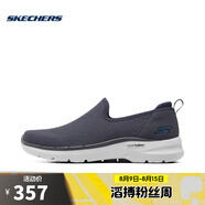 Skechers斯凱奇GO WALK 6男士一腳蹬健步鞋 216210-NVY 42.5