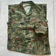 新式正版迷彩服叢林荒漠原廠冬季夏季戶外防刮耐磨訓(xùn)練服上衣褲子 星綠色夏【衣+褲+帽】備注帽號(hào) 175/92-96