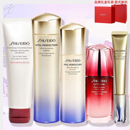 資生堂（SHISEIDO）悅薇水乳套裝保濕補水提拉緊致護膚送圣誕禮物 清爽5件(潔+水+乳+精華30ml+眼霜