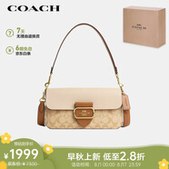 蔻馳（COACH）【品牌直供】女士MORGAN中號(hào)單肩手提包腋下包CR332IMWQ4