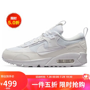 耐克NIKE休閑鞋女氣墊AIR MAX 90 FUTURA運(yùn)動鞋DM9922-101白36.5